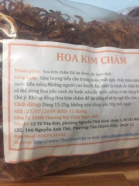 500g Hoa kim châm khô Đà Lạt | BigBuy360 - bigbuy360.vn