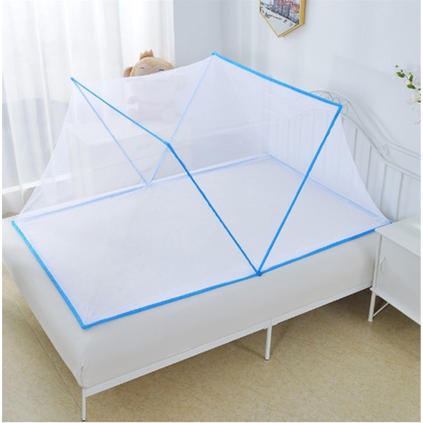 KHUYẾN MÃI - Màn/ mùng chụp di động 1.6x2m, 1,8x2m cho gia đình dễ lắp đặt và gấp gọn sau khi dùng, chống muỗi hiệu quả