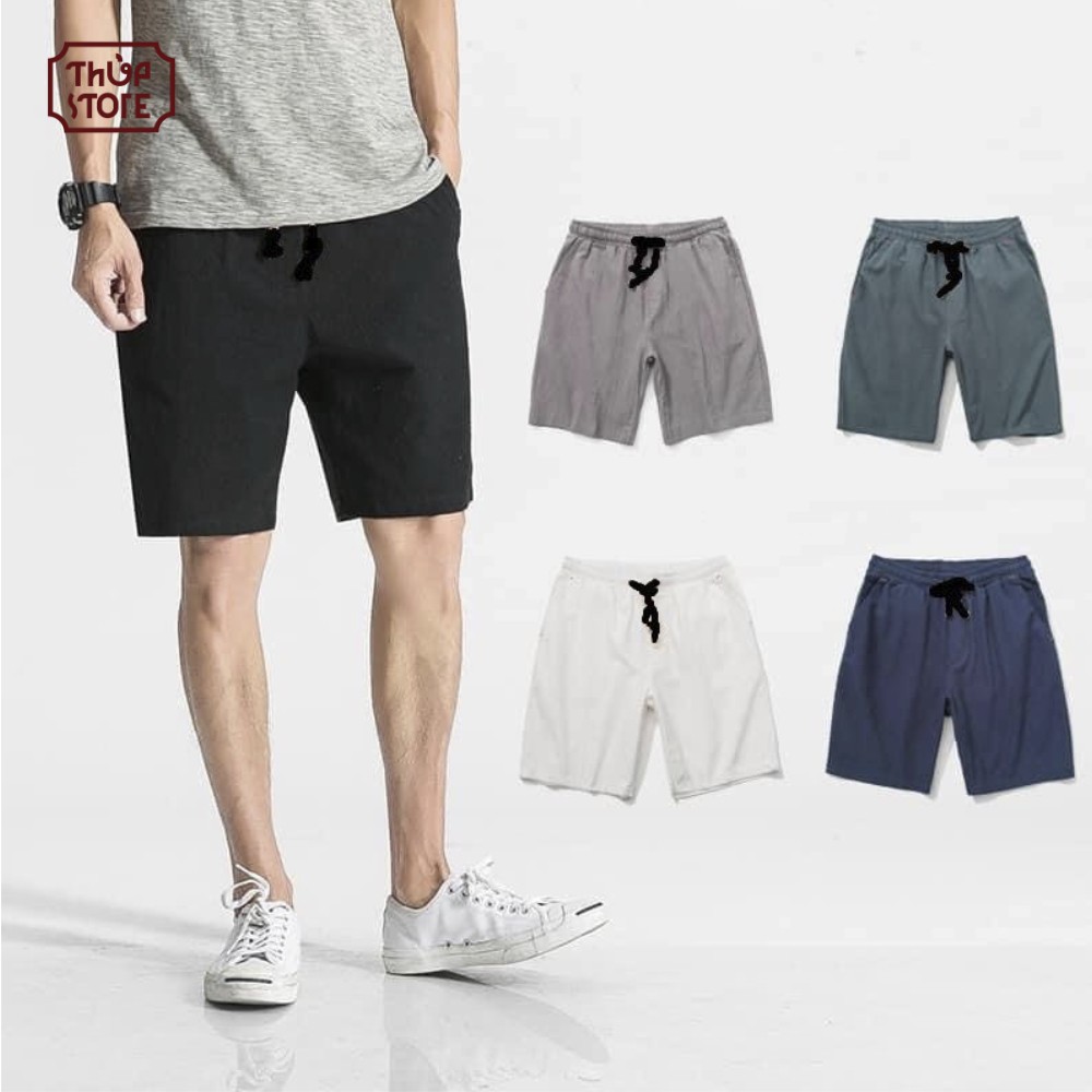 Quần Short Đũi Nam VNXK Chất Xịn, Thoáng Mát, Dáng Trẻ Trung Mới Nhất Hè