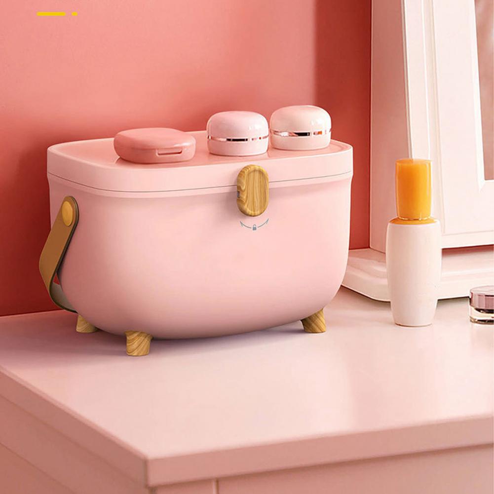 Hộp Đựng Thuốc Gia Đình Hai Tầng Hộp Y Tế Phân Loại Thuốc  Cỡ Lớn Siêu Tiện Dụng Hình Oval oxygen072