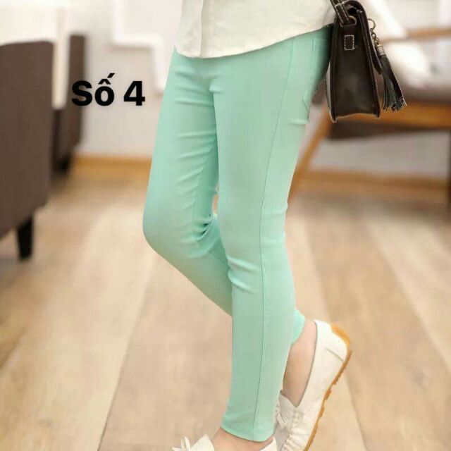 Quần legging bé gái