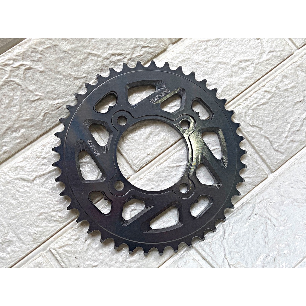 Nhông Sên Dĩa Exciter 135- 5 số- Dĩa nhôm 7075