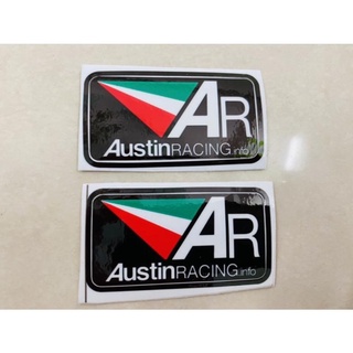 1 cặp logo AR decal giấy