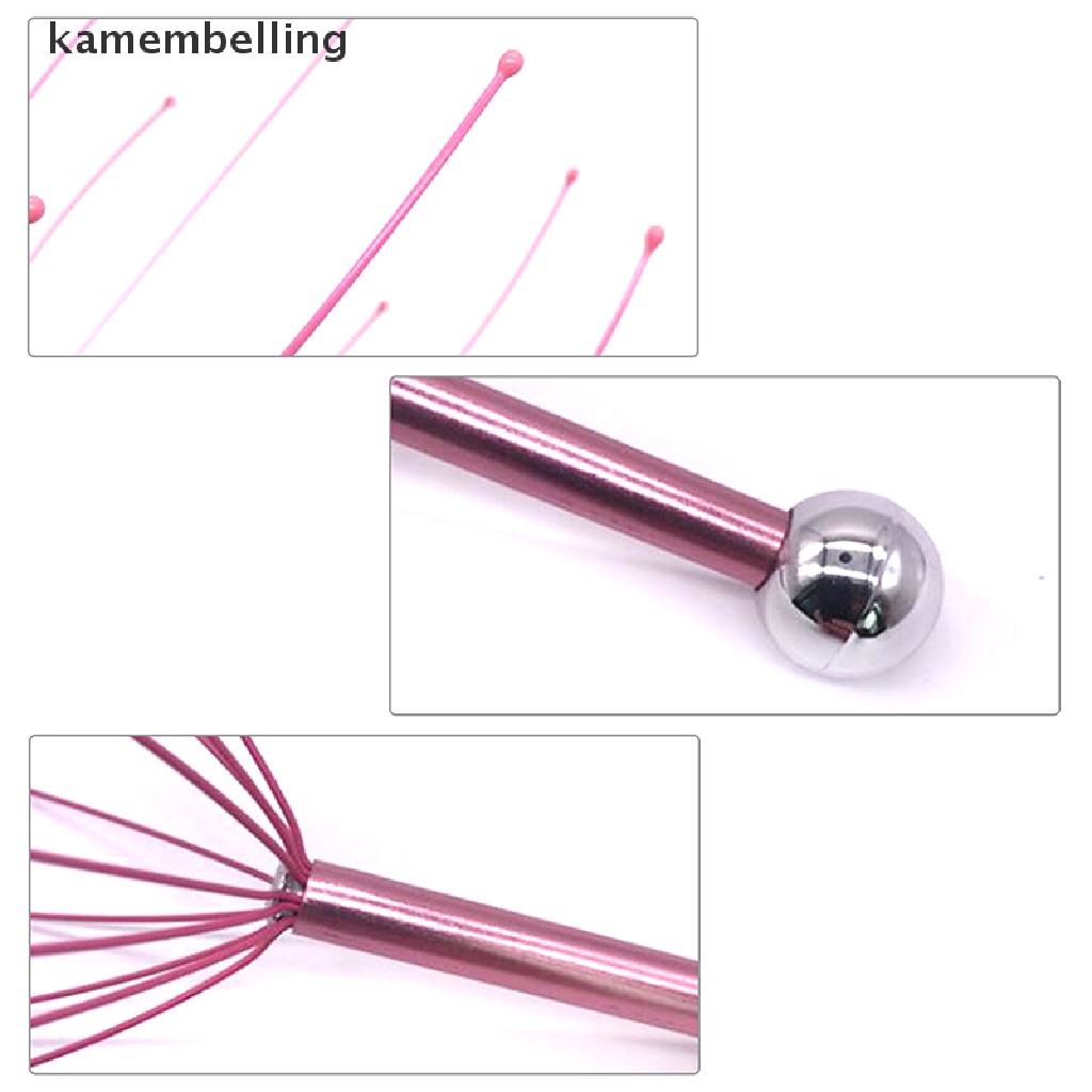 Dụng Cụ Mát Xa Da Đầu Hình Đầu Bạch Tuộc Giúp Giảm Căng Thẳng Chăm Sóc Sức Khỏe