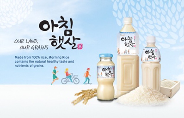 [HN&amp;HCM] COMBO 4 CHAI NƯỚC GẠO RANG HÀN QUỐC 180ML