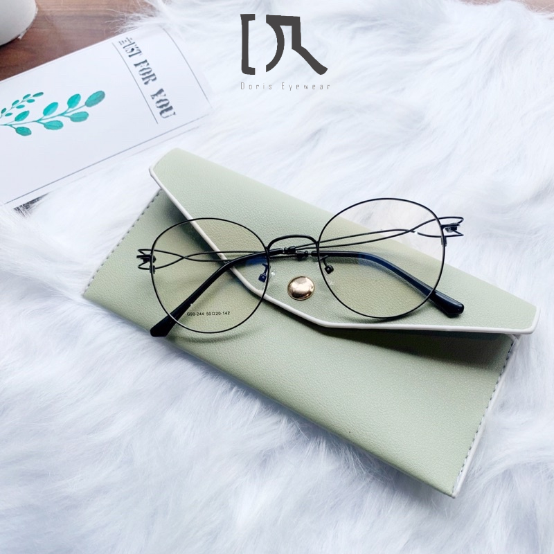 Bao Da Đựng Kính Kiểu Dáng Nhỏ Gọn Nhiều Màu Sắc DORISEYEWEAR