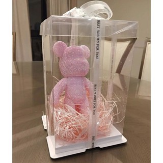 Gấu đính đá handmade Bearbrick size 23cm cao cấp cho mọi lứa tuổi