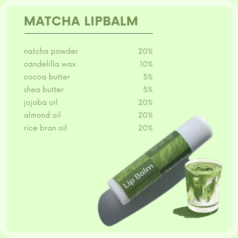 Son dưỡng Matcha giảm thâm sạm môi