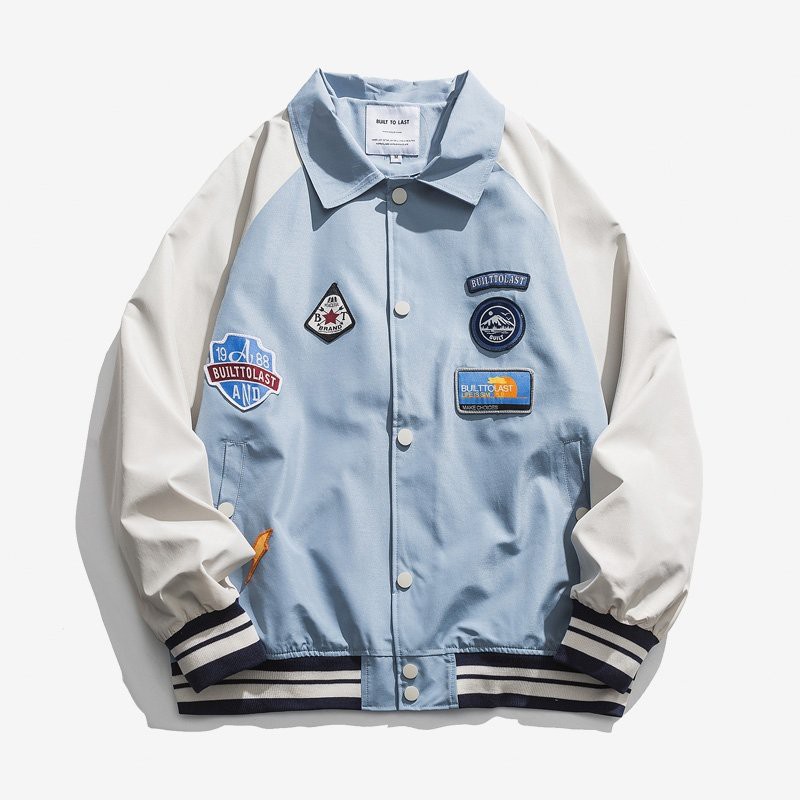 Áo Bomber Unisex, Áo Khoác Vải MeRo 2 Lớp Chống Nhăn, Không Xù , Không Ra Màu Cổ Bẻ Cá Tính Hót Triend Siêu Ngầu 2022