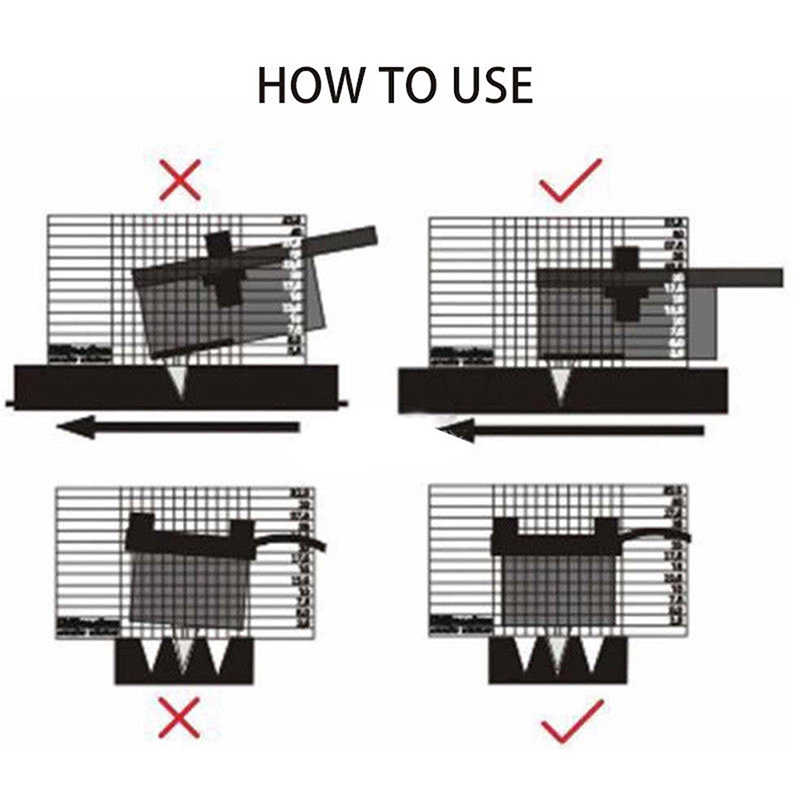 Thước Đo Phương Tiện Giao Diện Tích 10mm