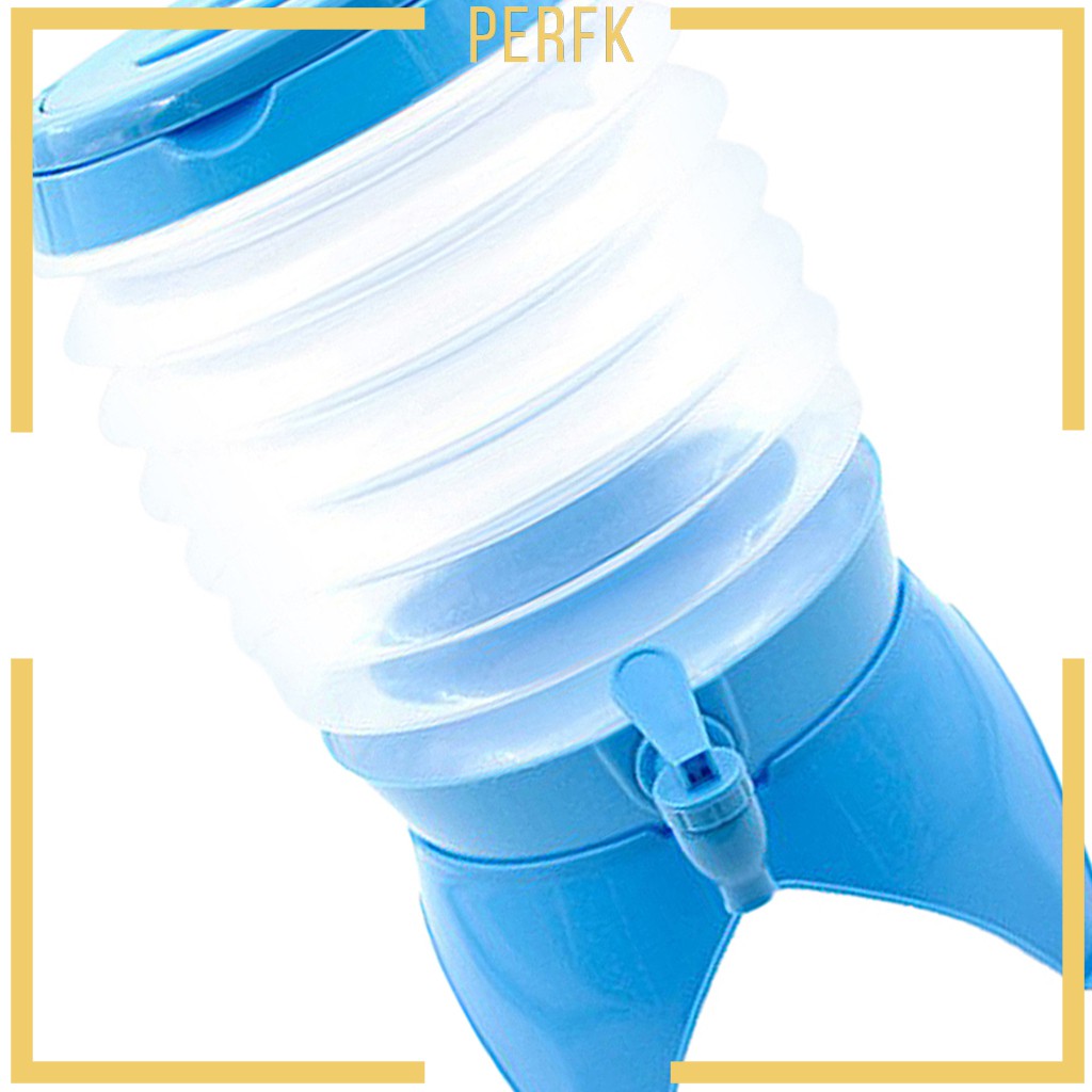 Xô Đựng Nước 5.5L Có Thể Gấp Gọn Tiện Dụng Mang Theo Du Lịch / Leo Núi