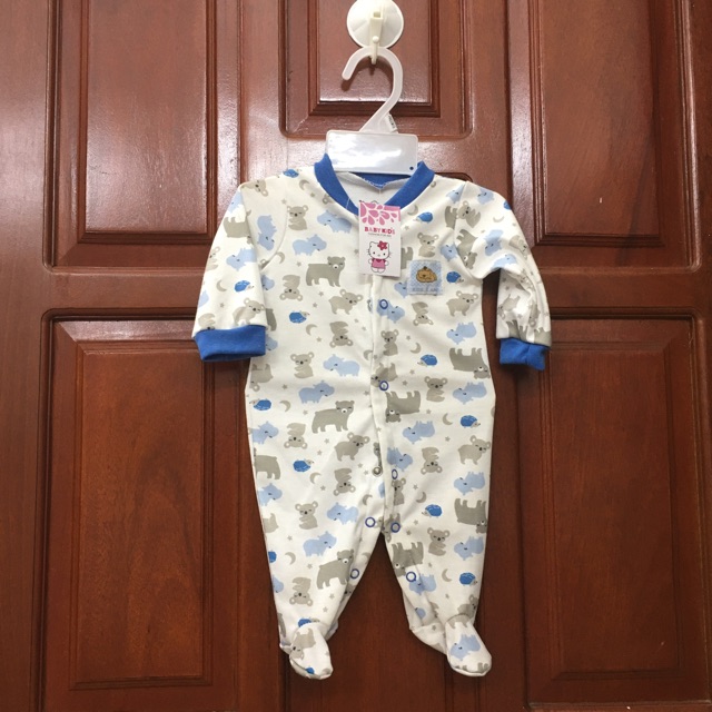 Set 3 bộ quà tặng bé sơ sinh liền tất Kid land