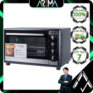 Lò nướng đối lưu ARIMA SUNHOUSE, Đối lưu khí nóng giúp chín nhanh và giữ nguyên hương vị, Hẹn giờ & Điều chỉnh nhiệt độ