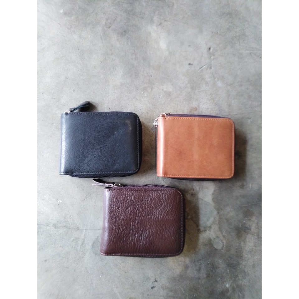Ví da bò pullup cao cấp khóa vòng Leather World _ LW1507