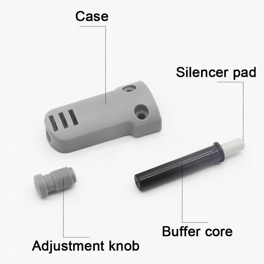 SUENIN Bộ 4 Miếng Chặn Cửa Tủ Bằng Silicon Mềm 4 Món Chuyên Dùng