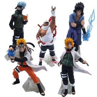 Mô Hình 05 Nhân Vật Trong Phim Hoạt Hình Naruto - Cao 12cm