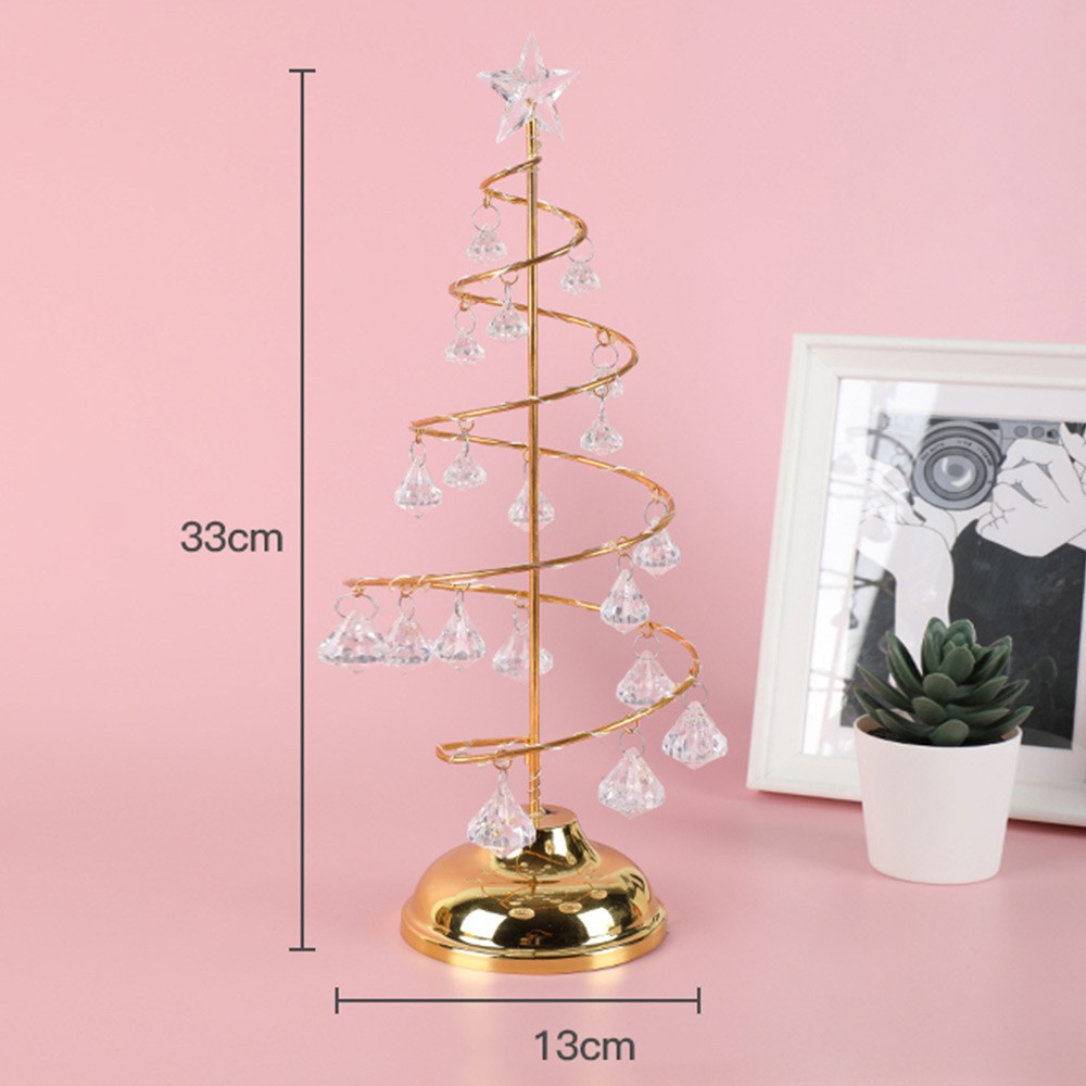 [ LED Light Crystal Star Tree Light ][ Christmas Decoration lighting Night Light Table Lamp ][Crystal Christmas Tree Led Night Light ]