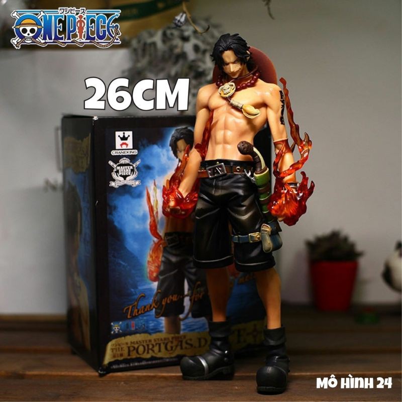 MÔ HÌNH CAO CẤP Portgas D Ace hỏa quyền siêu to one piece onepiece mo hinh ace anh trai luffy