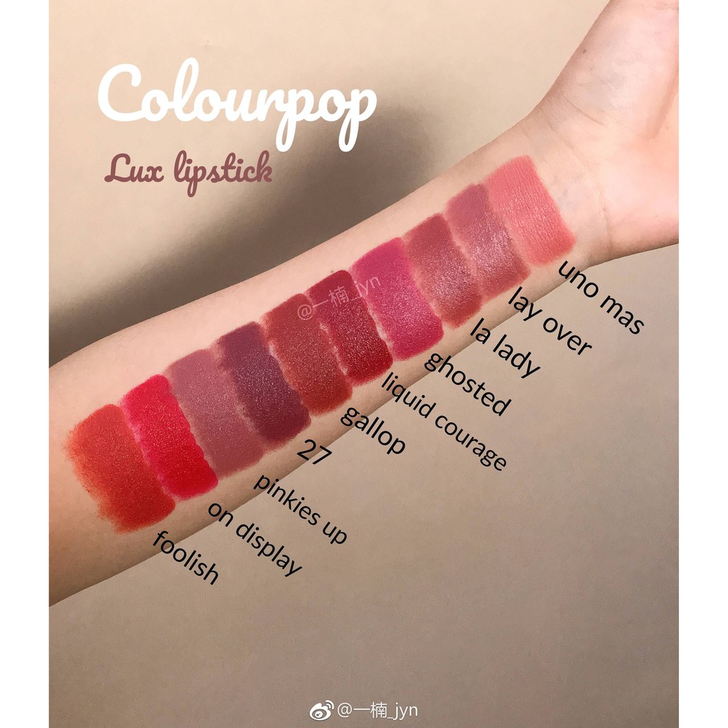 Son Colourpop Lux Gallop và các màu | BigBuy360 - bigbuy360.vn