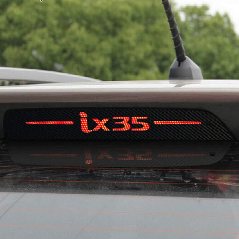 Miếng Dán Đèn Phanh Xe Bằng Sợi Carbon Cho Hyundai Tucson ix