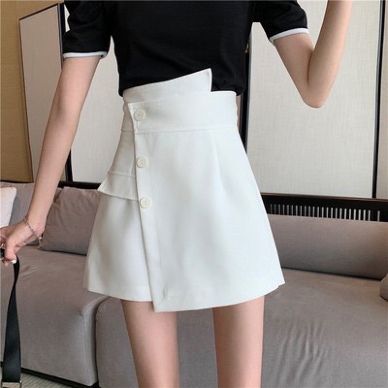 CHÂN VÁY CHÉO TÀ PHỐI NÚT XINH LT5 | BigBuy360 - bigbuy360.vn