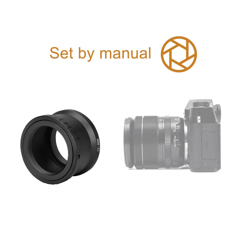 SVBONY SV196 camera adapter T2-NEX E-mount Ring Adapter for Sony NEX Alpha Body Camera