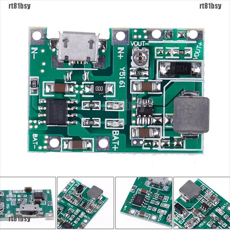 Bộ Sạc Pin Lithium Lipo 18650 3.7v 4.2v To 5v 9v 12v 24v