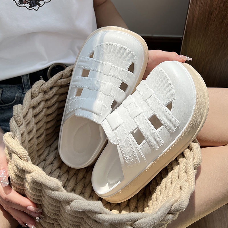 𝗺𝗶𝗲 𝘀𝘁𝘂𝗱𝗶𝗼 - HÀNG CÓ SẴN Dép sục kín mũi độc lạ