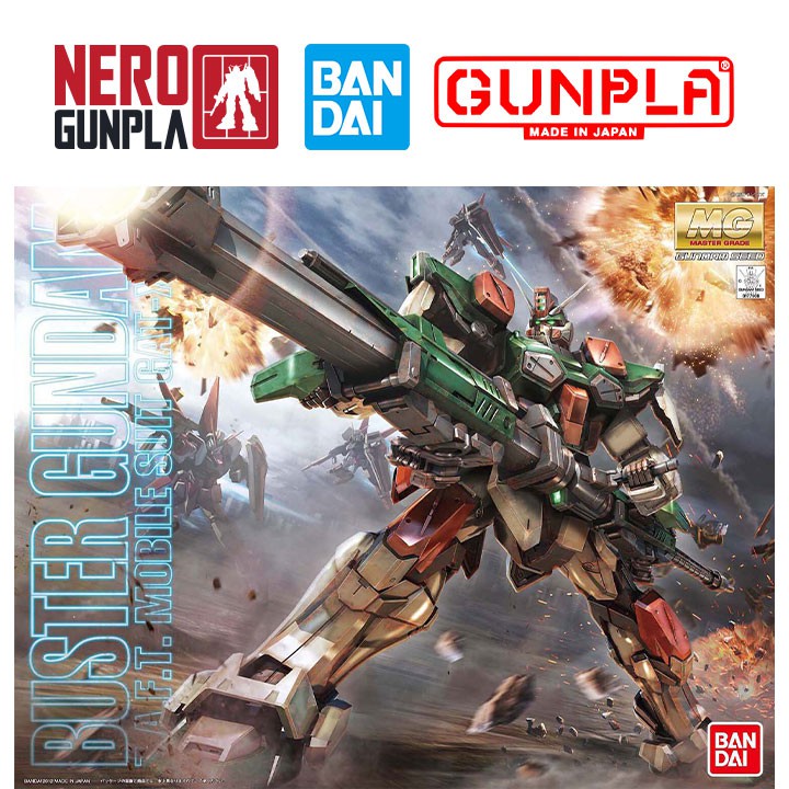 Mô Hình Lắp Ráp Bandai Gunpla MG 1/100 GAT-X103 Buster Gundam