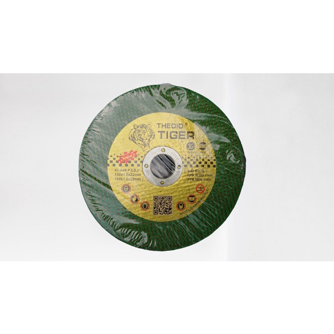Đá cắt sắt, inox hiệu TIGER màu xanh đủ size 105mm, 125mm, 150mm hàng công ty chính hãng.