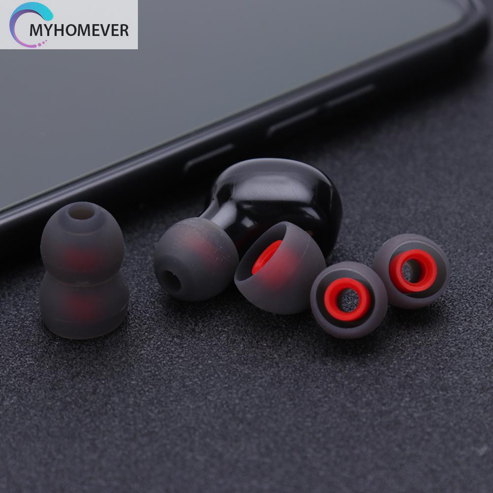 Bộ 3 cặp nút tai silicone cỡ S M L thay thế cho tai nghe không dây nhét tai KZ LZ A4 DZ9