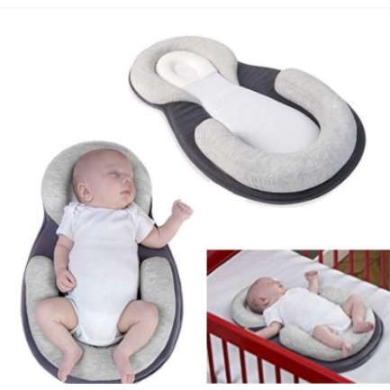 Đệm Ngủ Đúng Tư Thế Chống Trào Ngược Cho Bé 👨‍👩‍👧 FREE SHIP 👨‍👩‍👧 CHỐNG MÉO ĐẦU 👨‍👩‍👧 Giúp Bé Ngủ Ngoan