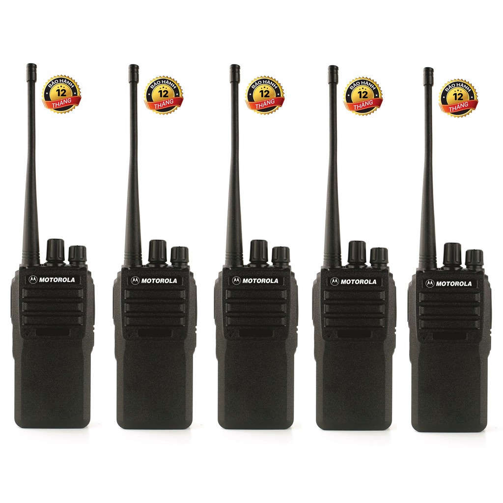 Bộ 5 Bộ đàm công suất lớn Motorola VX5368 (8W thực, cự ly liên lạc vượt trội, Loa to, giá siêu rẻ trong phân khúc)