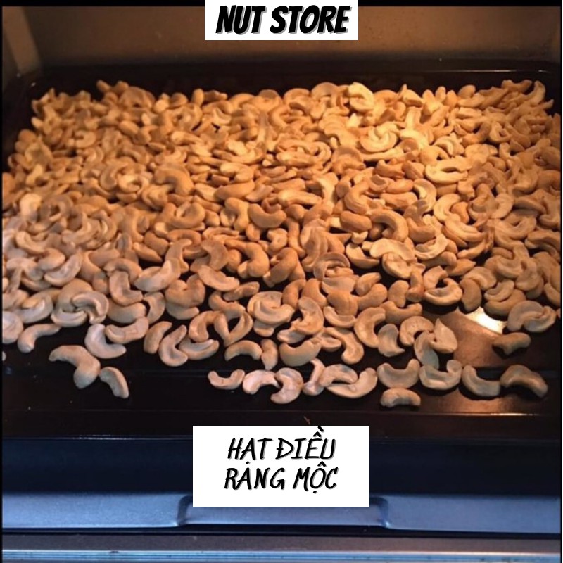Hạt điều rang mộc nguyên vị Bình Phước Nut Store 500g