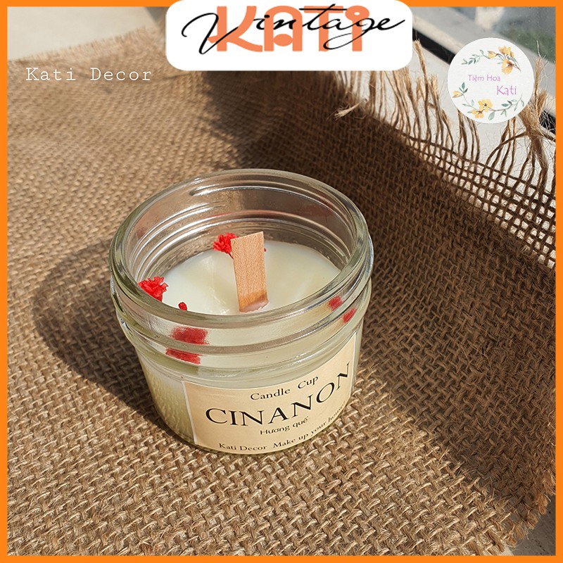 Nến Thơm Decor  -  không khói - an toàn khi đốt - HÀNG VIỆT NAM
