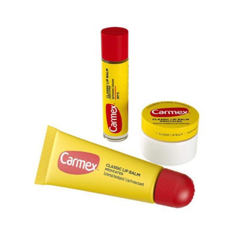Son Dưỡng Môi Carmex  - Carmex lip balm, Giảm khô môi, dưỡng ẩm, chống rạn nứt môi