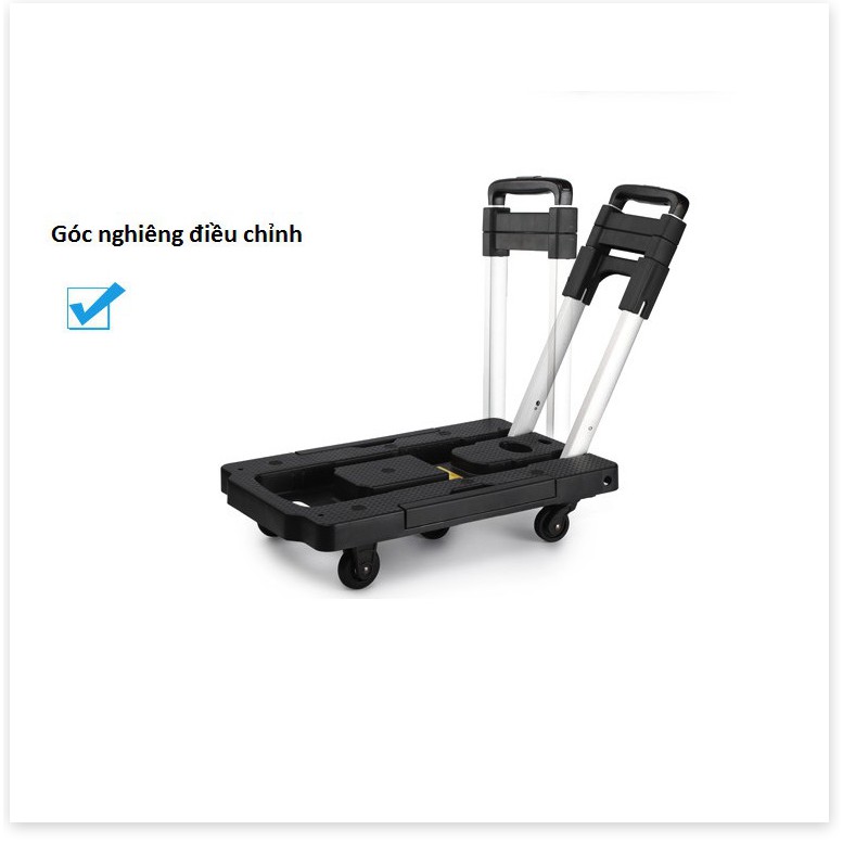 🇳 🇪 🇼®️ Hot - Xe kéo hàng, hành lý gấp gọn du lịch chịu tải 200kg DG-3832