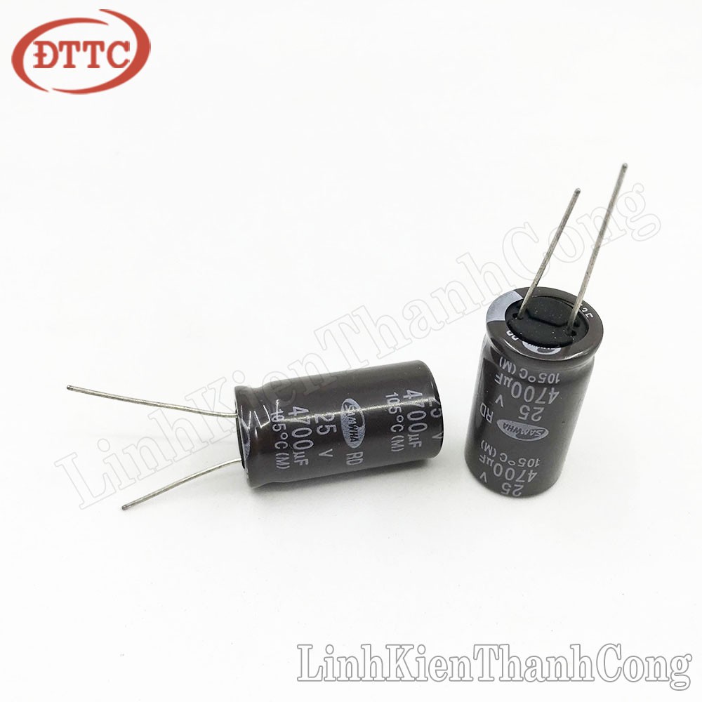 Tụ SAMWHA 4700uF 25V (16x30mm)