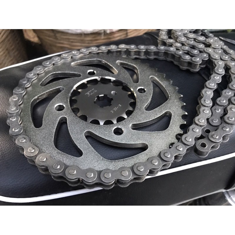 Nhông Sên Dĩa NSD Exciter 2010 Hiệu RK chính hãng 15/39