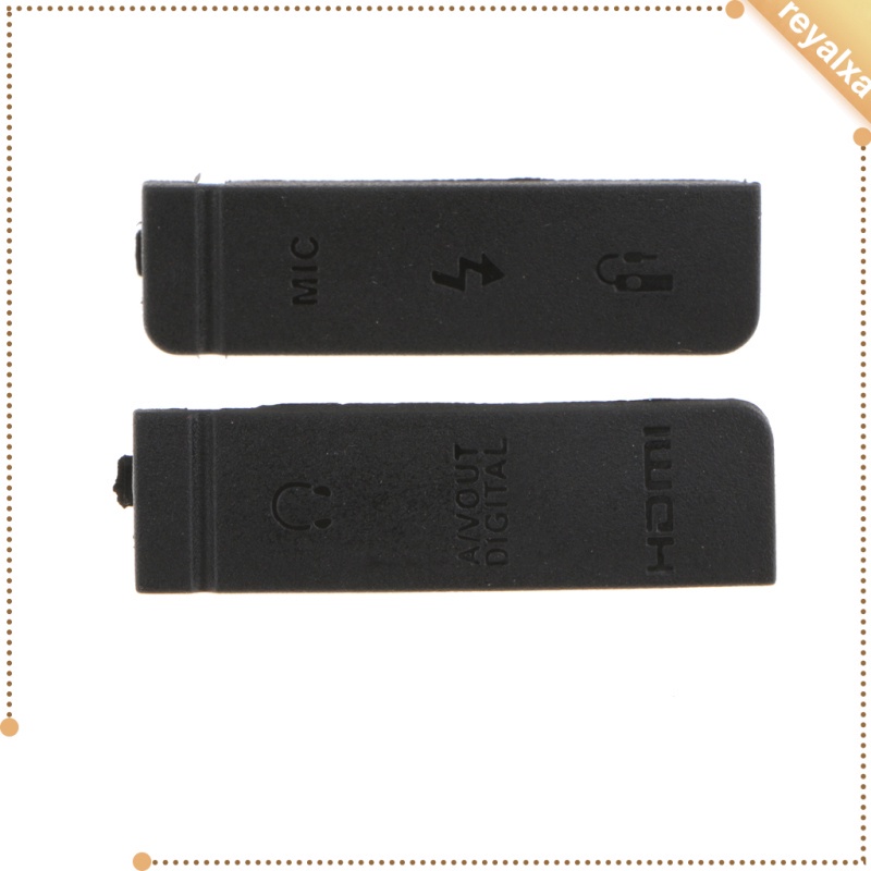 Bọc Cao Su Màu Đen Thay Thế Cho Canon EOS 5D3 5D Mark III USB HDMI DC IN Video OUT