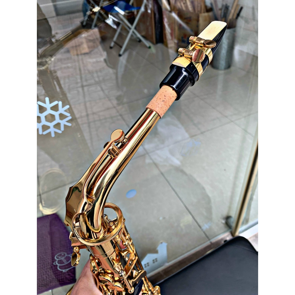 Kèn saxophone alto Selmer mã SA700 2 màu vàng