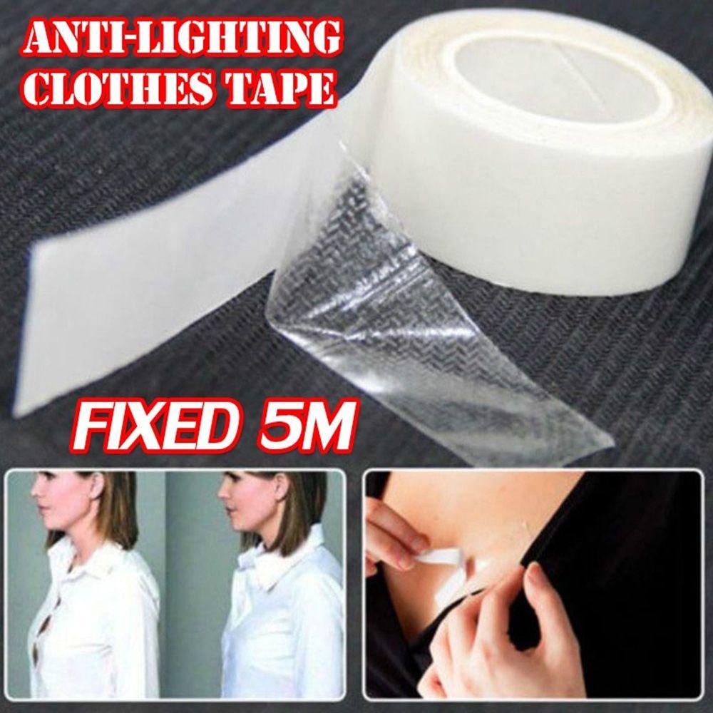 Cuộn băng dán 2 mặt 5m cấp y tế dùng cố định đồ nội y không thấm nước không bị lộ thời trang đa năng dành cho nữ