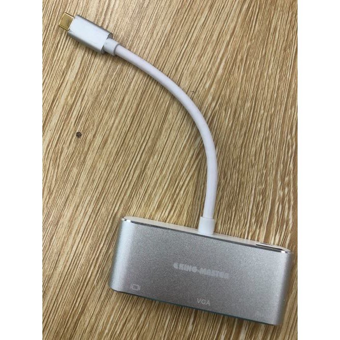 Type C ra Vga ,HDMI, USB, Audio KingMaster(KY-V011S)