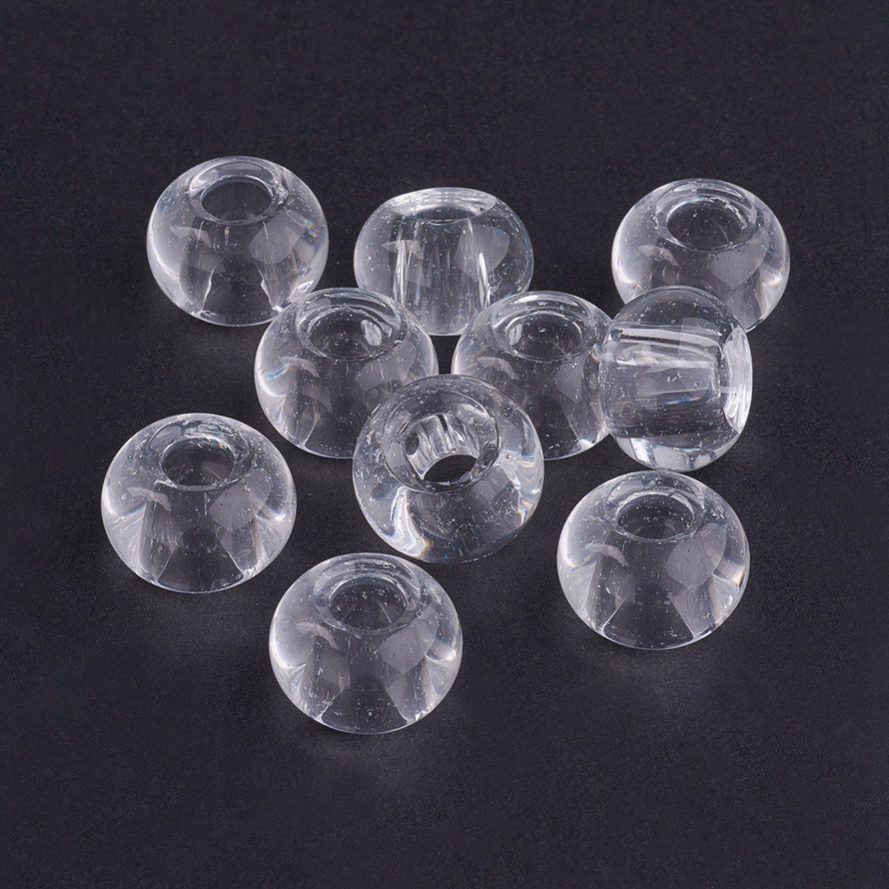 10-20 Hạt Xâu Xỏ Lỗ Lớn Màu Xanh Hoàng Gia 15x10mm: 5mm