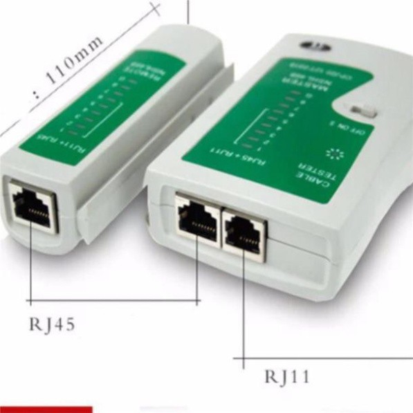 Hộp kiểm tra dây mạng (Xả Kho) Hộp Test Dây Mạng RJ45 _ RJ11 Đa Năng Dễ Sử Dụng Chính Hãng  Đảm Bảo Chất Lượng Shop cong