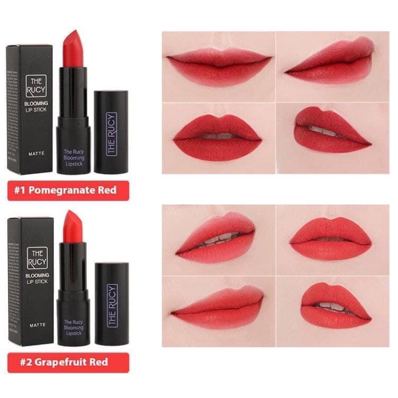 SON MATTE BỀN MÀU THE RUCY BLOOMING LIPSTICK