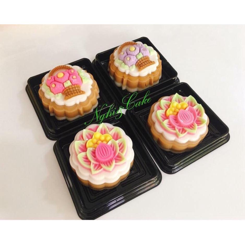 Khuôn nhựa rau cau trung thu 10cm đẹp mắt 1
