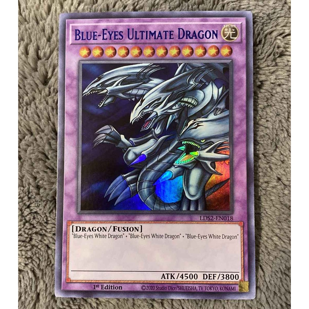 Bài Yugioh - Blue Eyes Ultimate Dragon
