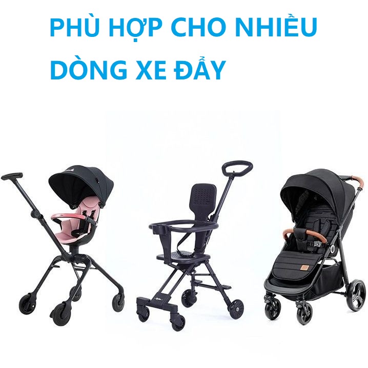 Túi treo xe đẩy em bé, tiện lợi sử dụng được cho nhiều loại xe