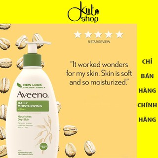 Dưỡng thể lúa mạch làm mềm da Aveeno Daily Moisturizing Lotion